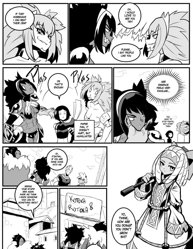 Monster girls on tour - Episode 775, Page 1: Page 775